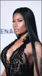  ?? PICTURE: AP ?? Nicki Minaj busting out.