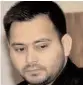  ??  ?? Tejashwi Yadav