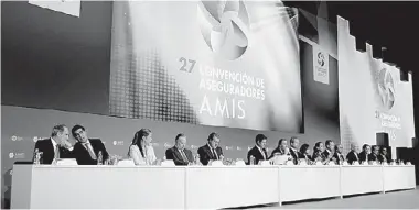  ?? ESPECIAL ?? Con la presencia de Ricardo Anaya, José Meade y Margarita Zavala, hoy la Convención de la AMIS.