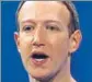  ?? AFP ?? Mark Zuckerberg