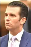  ??  ?? Donald Trump Jr