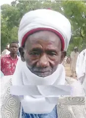  ??  ?? Late Imam Lawal