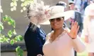  ?? Photograph: Ian West/ AFP/Getty Images ?? Oprah Winfrey arrives for the wedding ceremony of Harry and Meghan at Windsor Castle in May 2018.