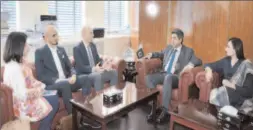  ?? -APP ?? Federal Minister for Law and Justice, Barrister Dr. Farogh Naseem held a meeting with Rafeal Frankel, Facebook's Director of Policy for APAC emerging markets at the Law Ministry.