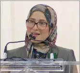  ?? ?? Amira Elghawaby: „Krenut ću od toga da ovo društvo upoznam s tim ko smo mi muslimani ove zemlje i koji doprinos dajemo društvu“.