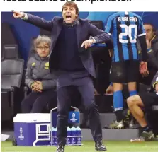  ?? GETTY IMAGES ?? Antonio Conte, 50 anni, e Borja Valero, 34