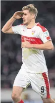  ?? FOTO: DPA ?? Will auch in der Bundesliga für den VfB jubeln: Simon Terodde.