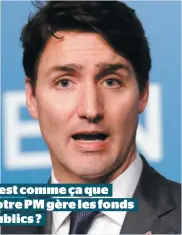  ??  ?? C’est comme ça que notre PM gère les fonds publics ?