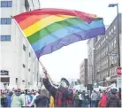  ?? ANGELA MAJOR/ AP ?? The spirit of 1960s protests lives on in Madison, as in the 2017 Women’s March.