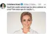  ?? REPRODUÇÃO / TWITTER ?? » CLICK. Candidata à reeleição, a deputada Cristiane Brasil pediu ajuda para escolher qual foto enviará para a urna eletrônica. Depois, arrependeu­se e apagou a postagem.