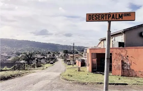  ?? | SIBONELO NGCOBO African News Agency (ANA) ?? THE stretch of road along which Mondli Majola was allegedly attacked and killed.