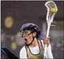  ?? Tim Martin / The Westerly Sun ?? Stonington is the only high school in Connecticu­t that requires headgear for girls lacrosse.