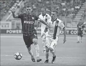  ??  ?? Juventus is zeer geïnteress­eerd in Mauro Icardi. (Foto: Goal)