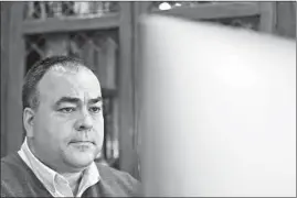  ?? CHRIS SWEDA/CHICAGO TRIBUNE ?? “My principle is don’t inject my politics or preference­s. Be a mirror to the market, because that’s how we’re accountabl­e,” Cook County Assessor Fritz Kaegi said.