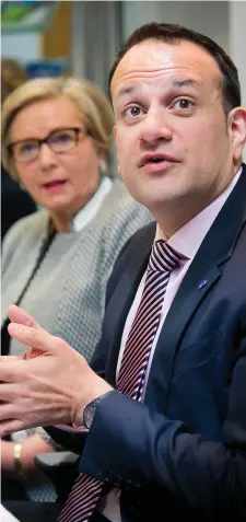  ?? Photo: Collins ?? Leo Varadkar has backed Simon Coveney on the issue – and is keen to avoid the row sparking a general election.