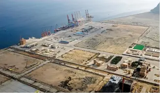  ??  ?? Beijing and Islamabad see Gwadar as the future jewel in the crown of the China-Pakistan Economic Corridor. (Reuters)