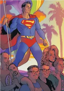  ?? EDITORA GEEKTOPIA ?? Superman. Livro reúne personagen­s e autores famosos