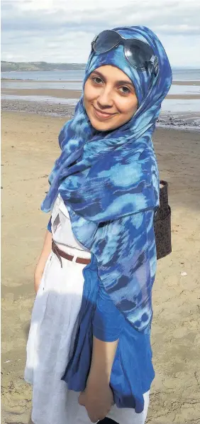  ?? South Wales Police ?? > Nadine Aburas, 28, was murdered at the Future Inn hotel in Cardiff on New Year’s Eve 2014