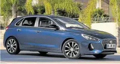  ??  ?? Schnörkell­os, aber elegant und stimmig: Der Hyundai i30