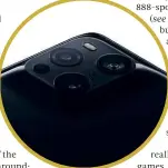  ??  ?? LEFT Three of the rear cameras are superb, while the “Microlens” is a niche addition