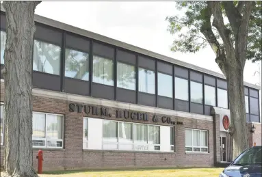  ?? Alexander Soule / Hearst Connecticu­t Media ?? The headquarte­rs of firearms maker Sturm Ruger on Lacey Place in Fairfield.