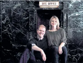  ?? THE CANADIAN PRESS FILES ?? Come From Away co-creators Irene Sankoff and David Hein, seen at Toronto’s Royal Alexandra Theatre, are nominated for Tony awards for best book and best score of a musical.
