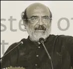  ?? HT ?? Kerala’s Thomas Issac at a meeting of southern finance ministers on the Fifteenth Finance Commission