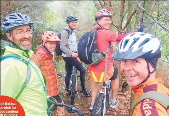  ??  ?? Bay Trails Trust members checking out the trail near Paengaroa to be cleared on the community day next month.