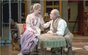  ?? MICHAEL BROSILOW ?? Mary Beth Fisher and Harris Yulin star in the Court Theatre production of Eugene O’Neill’s “Long Day’s Journey into Night.”