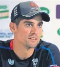  ??  ?? Alastair Cook: Sixth on list of leading Test run-scorers.