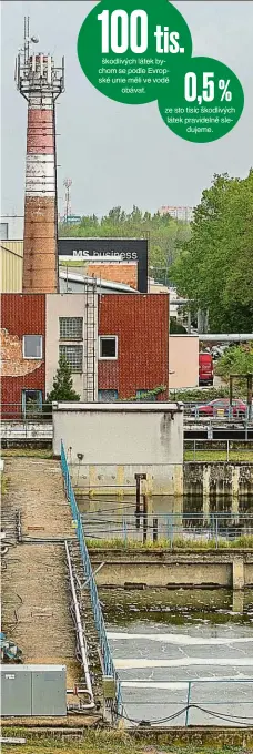  ?? Foto: Martin Veselý, MAFRA ?? Čistička vody Koncentrac­e škodlivých látek ve vodě se zvyšuje. Zvládnou naše čističky dostatečně kvalitně upravit vodu?