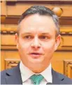  ??  ?? The Greens could tear themselves to bits over the reforms if co-leader James Shaw falls in behind the Government, while Judith Collins is demanding better consultati­on on projects before National gives its backing.