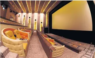  ??  ?? The operator of Embassy Diplomat Screens expects rising competitio­n among high-end cinemas as more players enter the market.