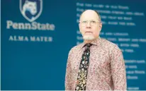  ?? ABBY DREY/CENTRE DAILY TIMES ?? Penn State professor John Champagne is shown in the HUB-Robeson Center on the University Park campus in March.