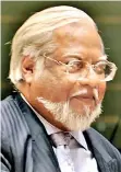  ?? ?? Nirj Deva: It was President Ranil Wickremesi­nghe who asked David Cameron to help raise funds for the Port City Project