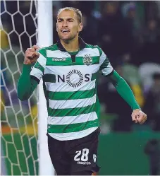  ??  ?? Bas Dost esteve perto de fazer cinco golos em Tondela