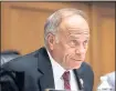  ?? THE ASSOCIATED PRESS ?? Rep. Steve King, R-Iowa, an outspoken conservati­ve on immigratio­n, chaired a hearing on the Trump administra­tion’s plan to add a citizenshi­p question to the 2020 census in Washington in June.