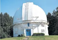  ?? SUSIE KOCKERSCHE­IDT TORSTAR ?? The telescope has been used for radio astronomy studies.