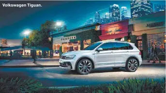  ??  ?? Volkswagen Tiguan.