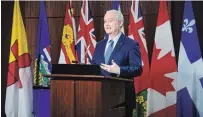  ?? SEAN KILPATRICK THE CANADIAN PRESS ?? Conservati­ve Leader Erin O’Toole said a signal must be sent to the Chinese regime. “Our values are not for sale,” he said.