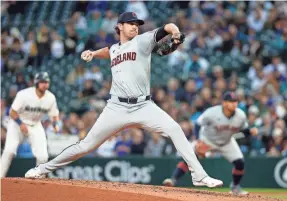  ?? JOE NICHOLSON/USA TODAY SPORTS ?? The Guardians announced that RHP Shane Bieber will need UCL reconstruc­tion surgery and will miss the rest of the 2024 season.