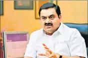  ?? REUTERS ?? The net worth of Gautam Adani, a first-generation entreprene­ur and chairman of Adani Group, has jumped $16.2 billion in 2021 to $50 billion, according to the Bloomberg Billionair­es Index.