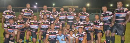  ?? Photo: Ronald Kumar. ?? Naitasiri rugby team at Ratu Cakobau Park on April 12, 2019.