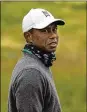  ?? JEFF CHIU / AP ?? The cool air at TPC Harding Park in San Francisco could be an issue for Tiger Woods, who has had four back surgeries and has struggled in the chill.