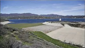 ?? Katharine Lotze/The Signal ?? The Castaic Lake spillway. The Castaic Lake Water Agency serves as SCV’s water wholesaler.