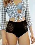  ?? WWW.PRETTYCLEV­ERPANTS.COM ?? Pretty Clever Pants in Black Lace, £19.99 (2 pack),