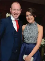  ??  ?? David Murphy and Bridanne O’Donoughue enjoyed the Banteer Macra 50th .