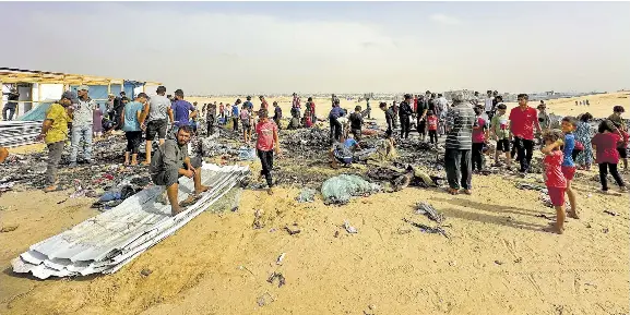 El “trágico percance” en Rafah que deja medio centenar de muertos ...