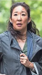  ?? BBC AMERICA ?? Spy Eve Polastri (Sandra Oh) is good at her job hunting a killer, flaws and all, on “Killing Eve.”