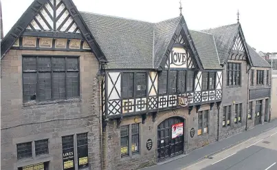  ?? Picture: Angus Findlay. ?? The old Love’s Auction House, Perth, one of the disused buildings targeted by Perth and Kinross Council for reuse.